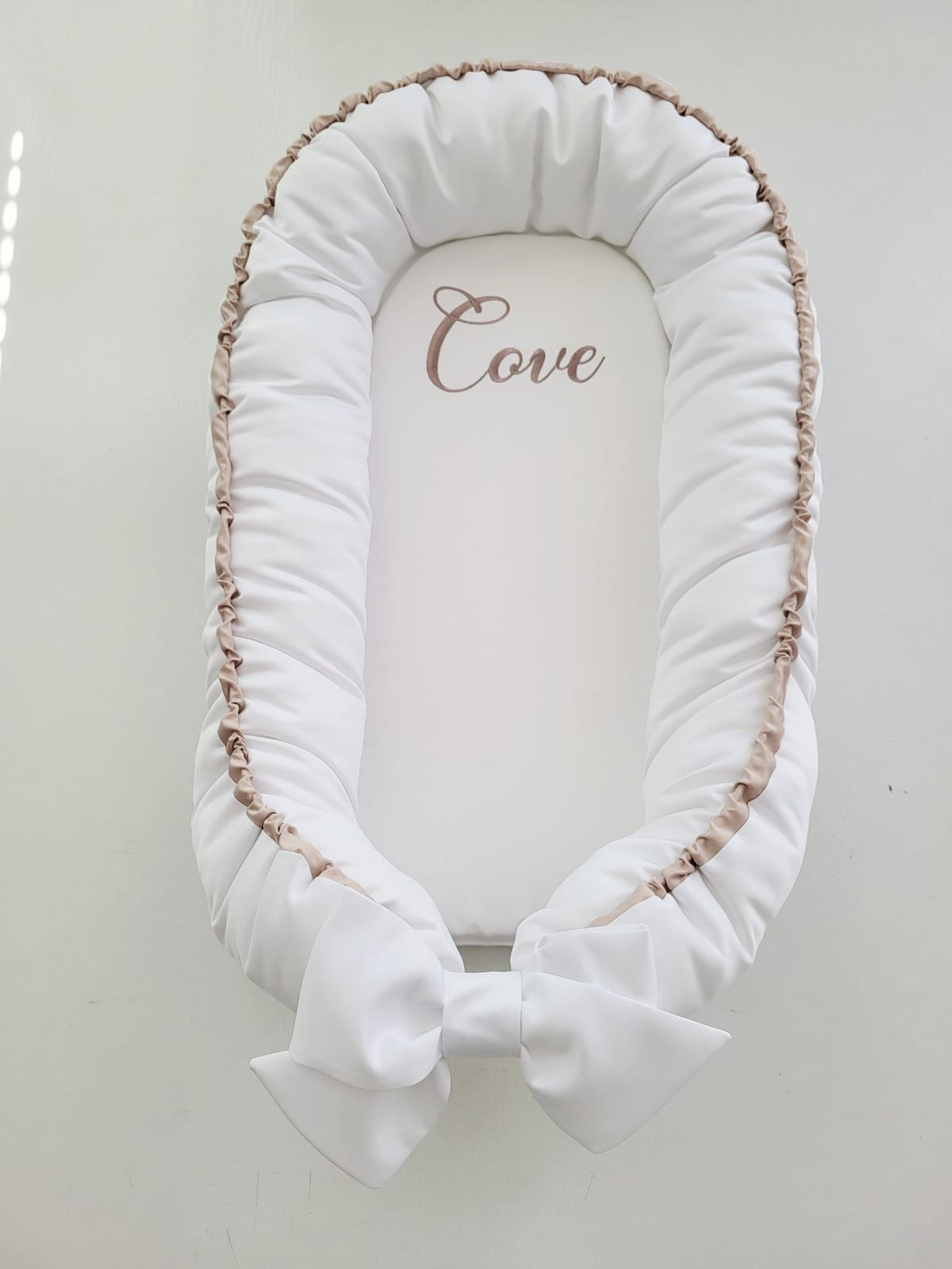 Bespoke personalised baby nest