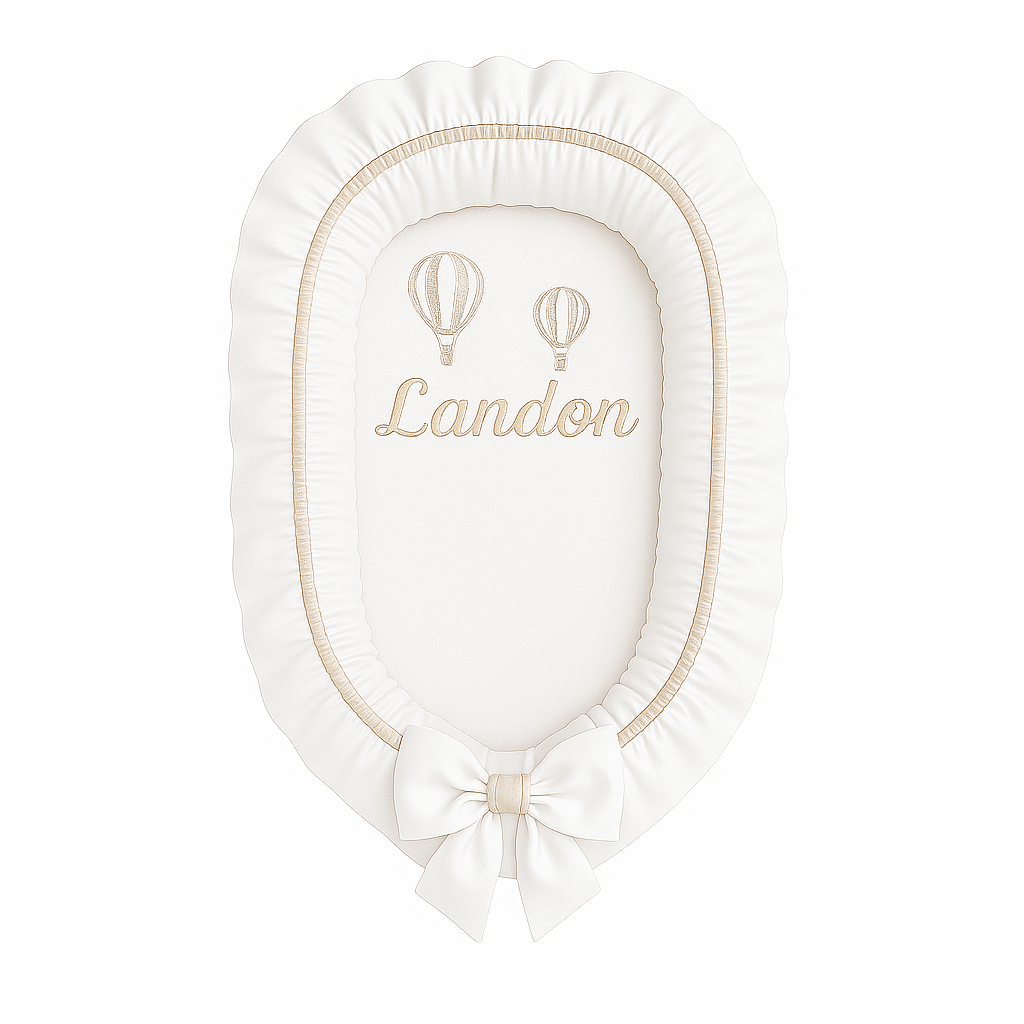 Bespoke personalised baby nest