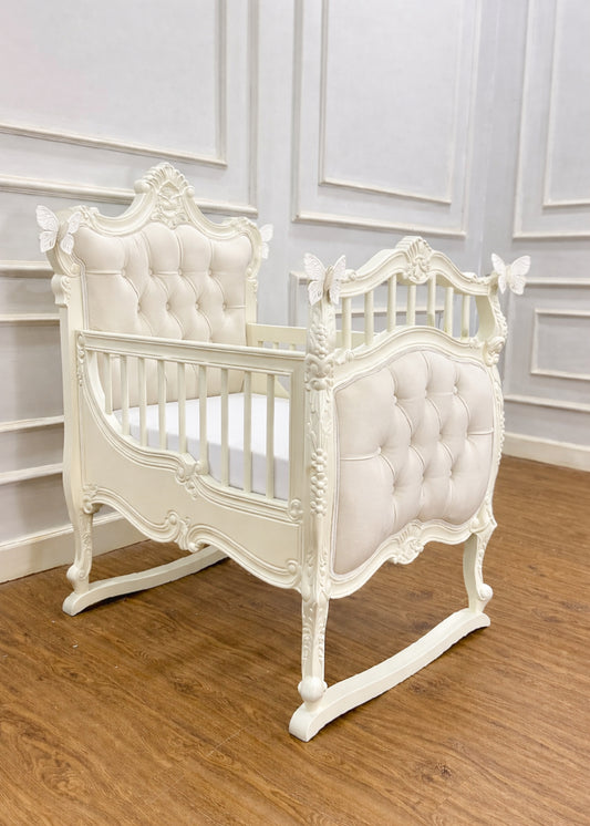 Butterfly Angel Cradle Ivory