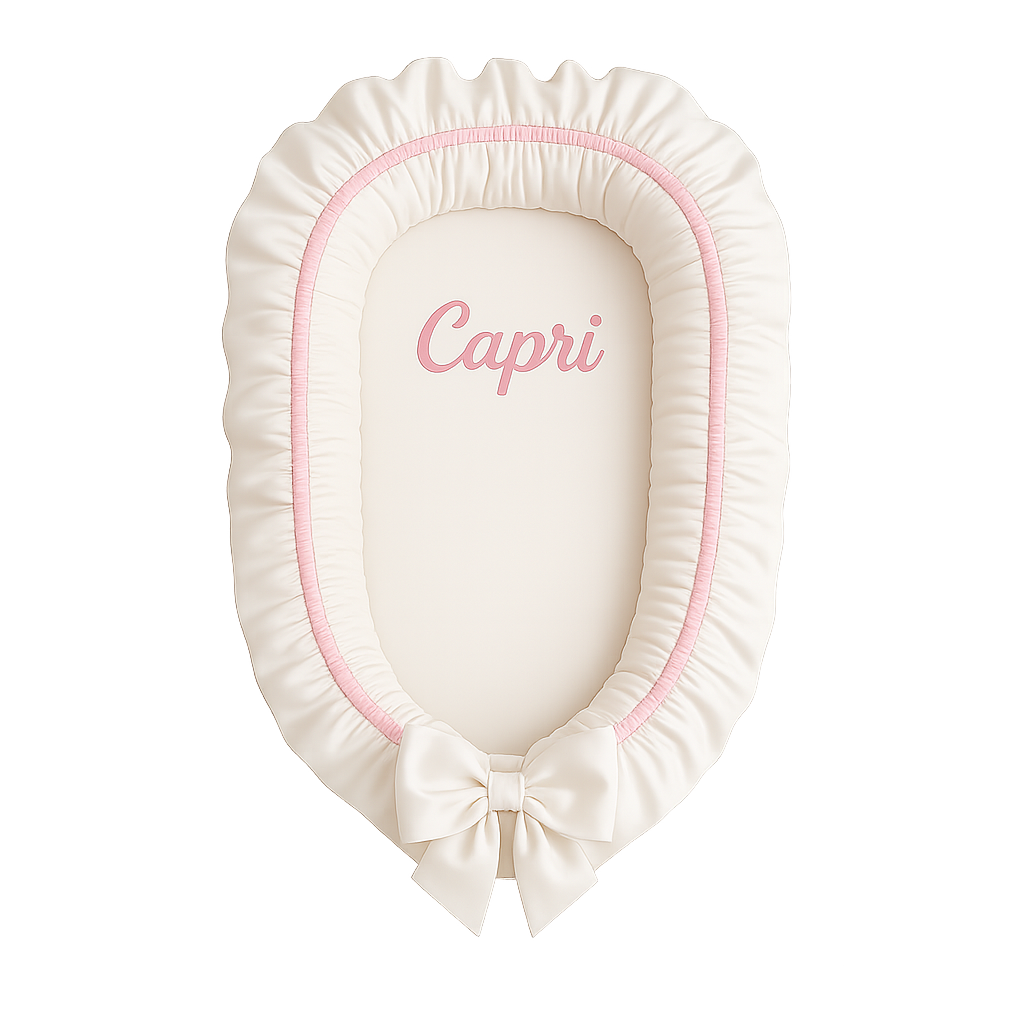 Bespoke personalised baby nest