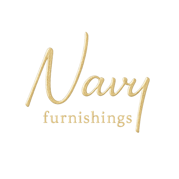 navy furnishings