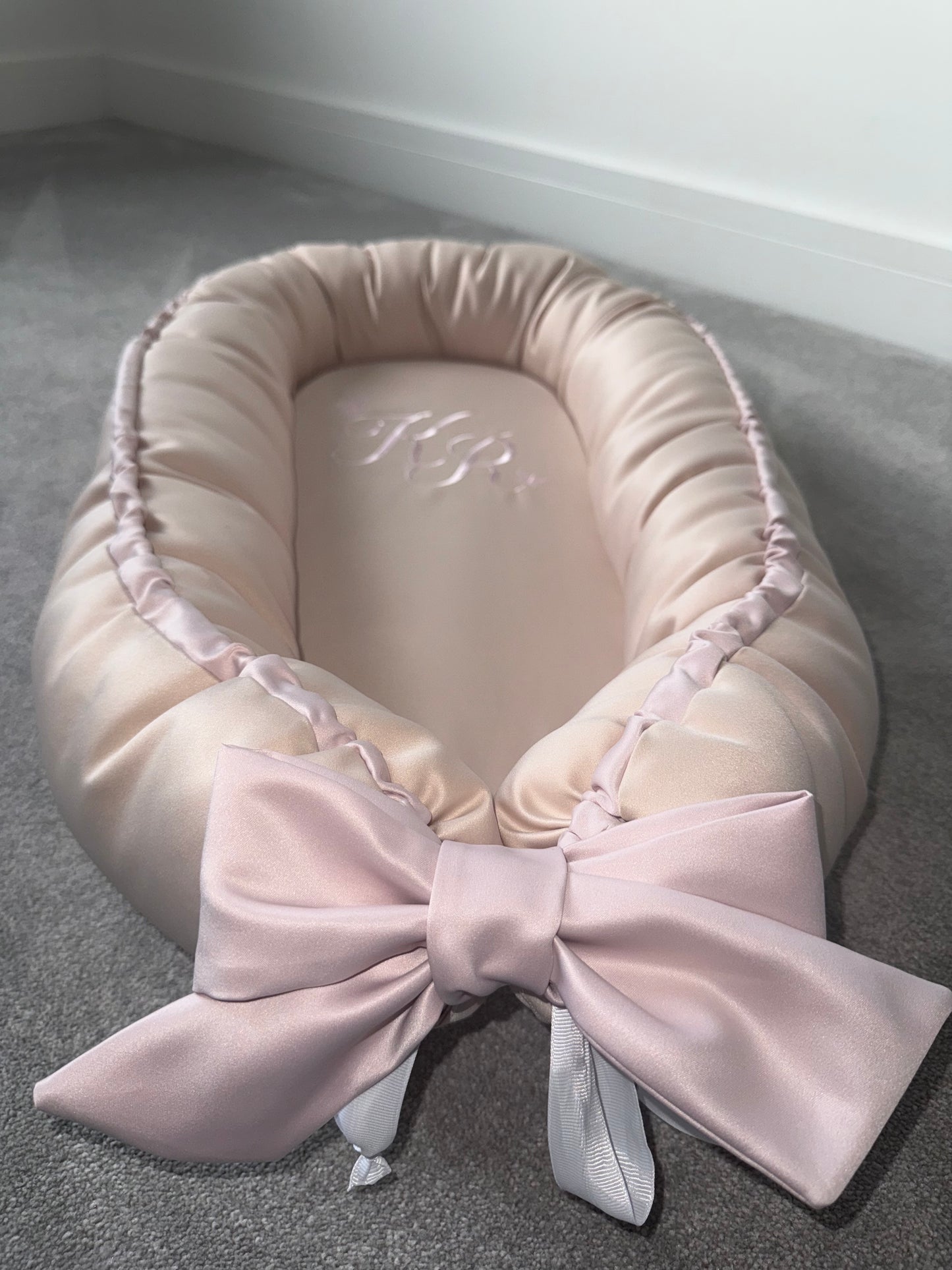 Bespoke personalised baby nest