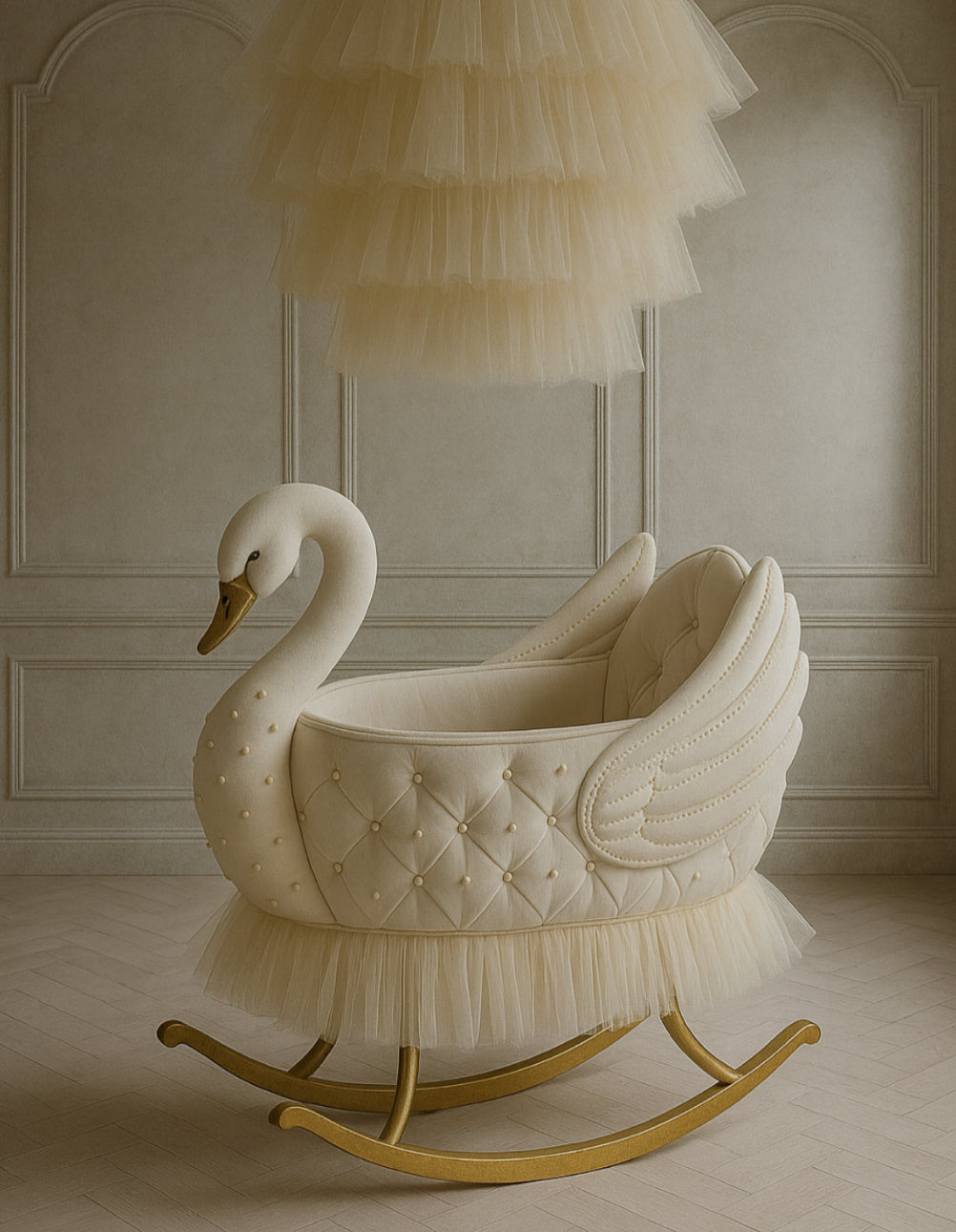Swan Heirloom Bassinet