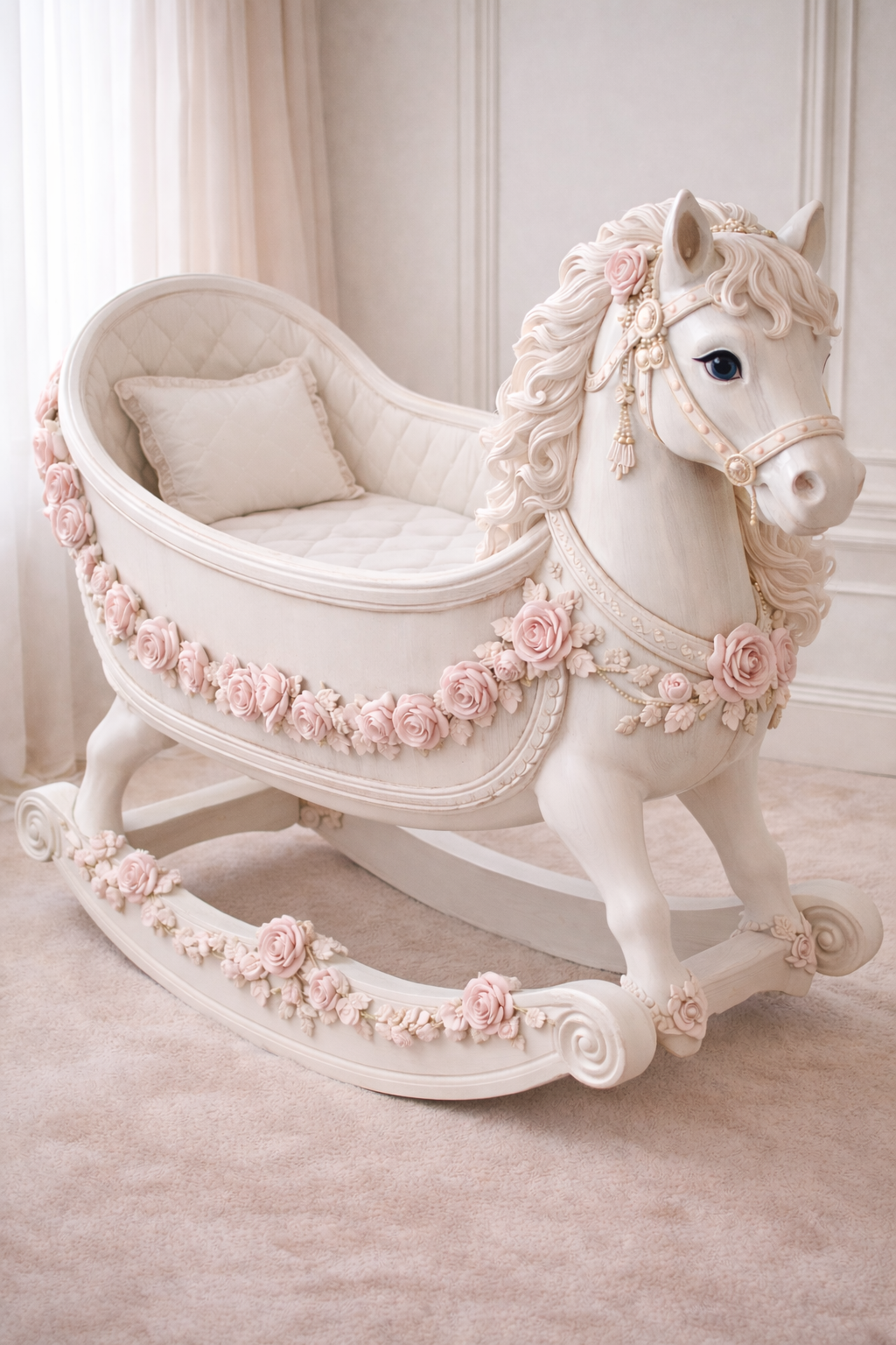 Luxe Pony Bassinet