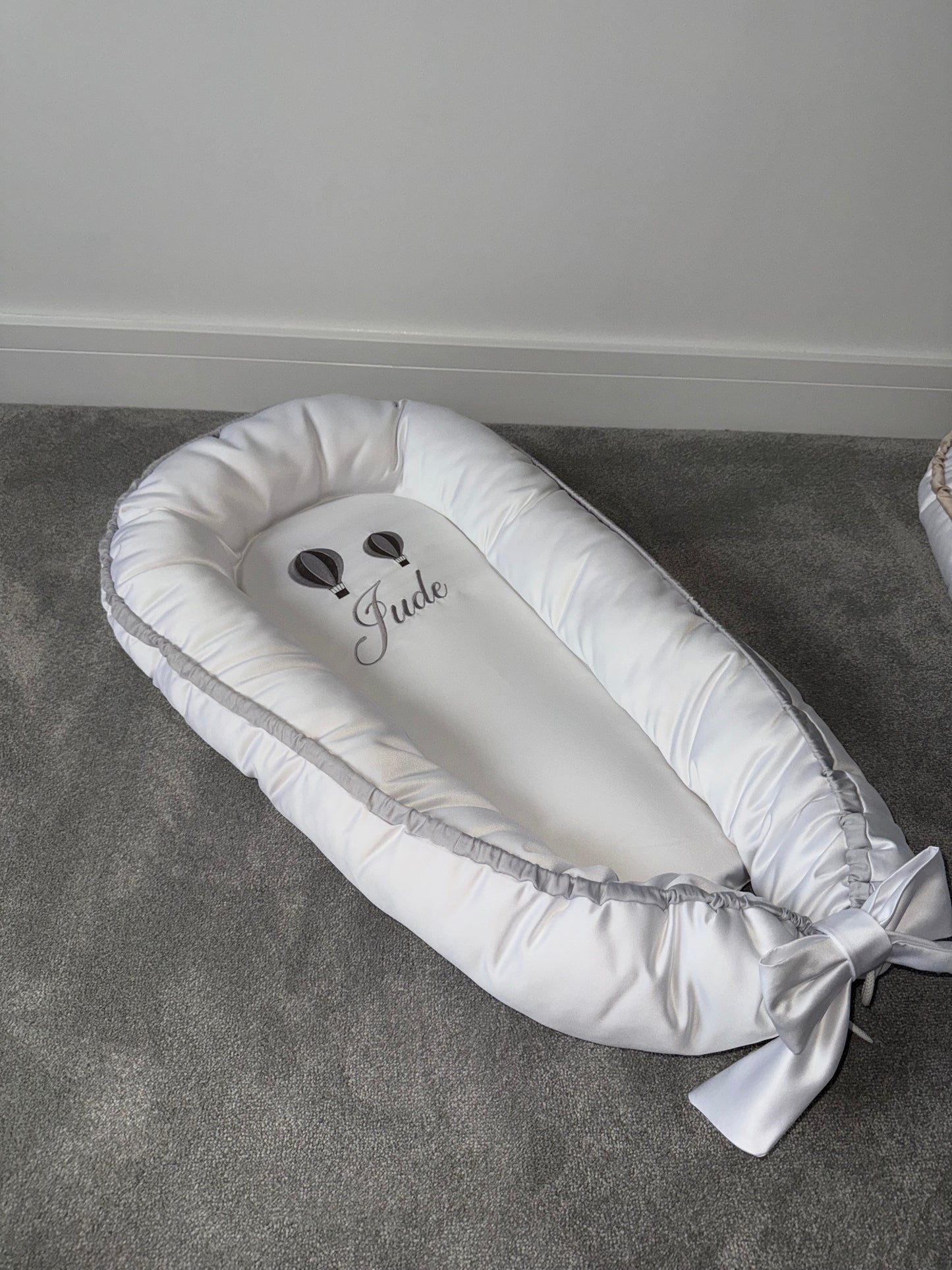 Bespoke personalised baby nest