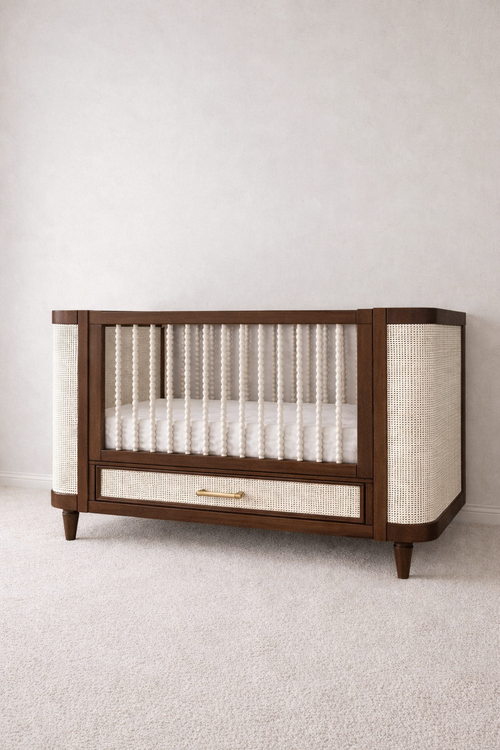 Eden Rattan luxury Cot Bed