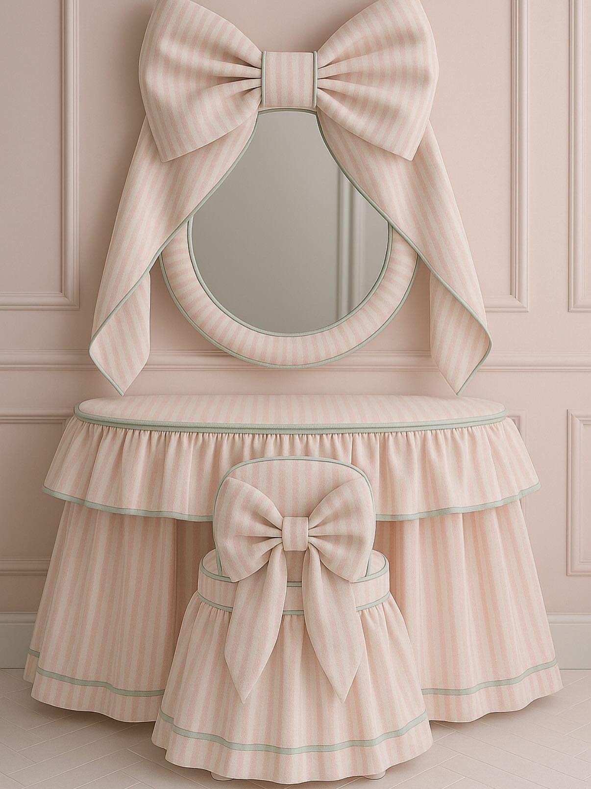 Mademoiselle Dressing Table Collection.