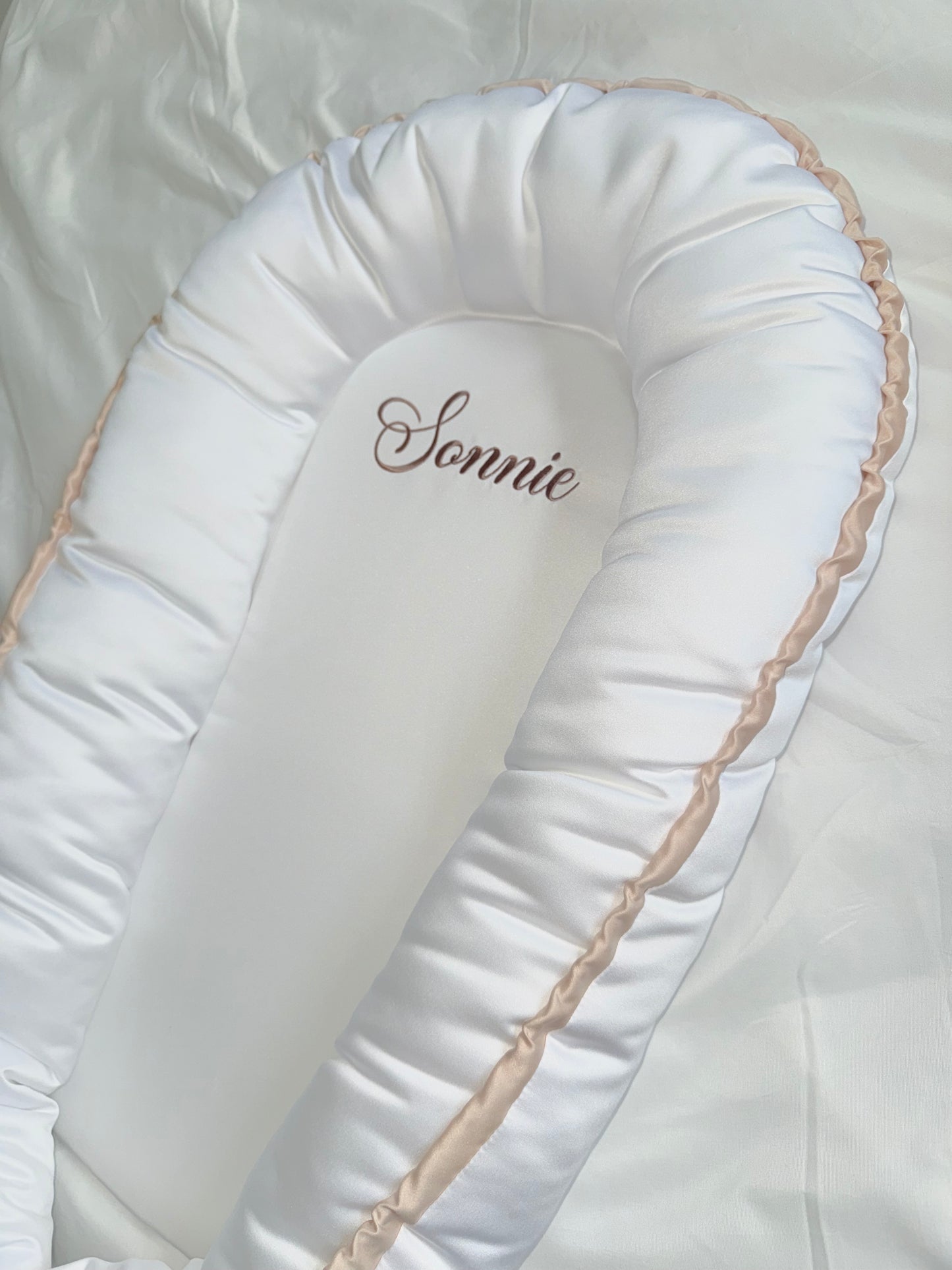 Bespoke personalised baby nest
