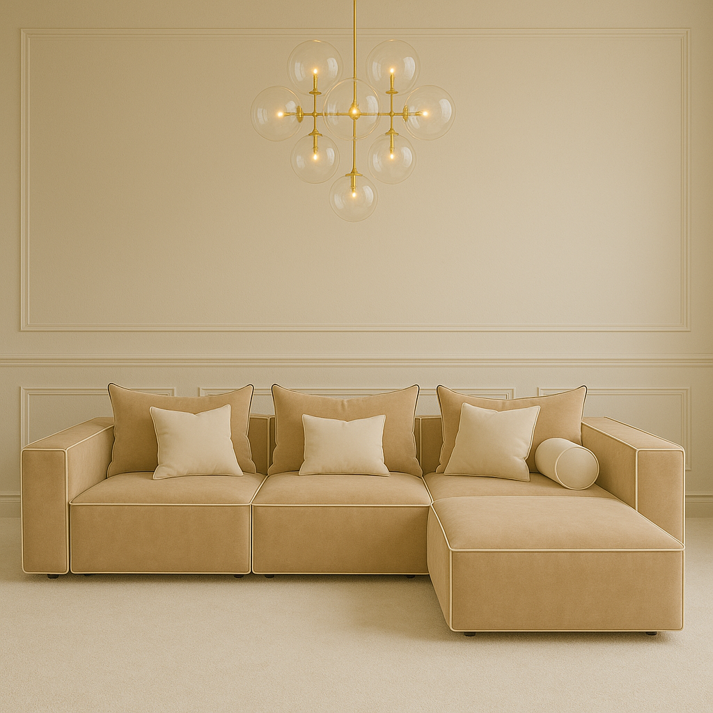 Navy x The Home Account Modular Sofa