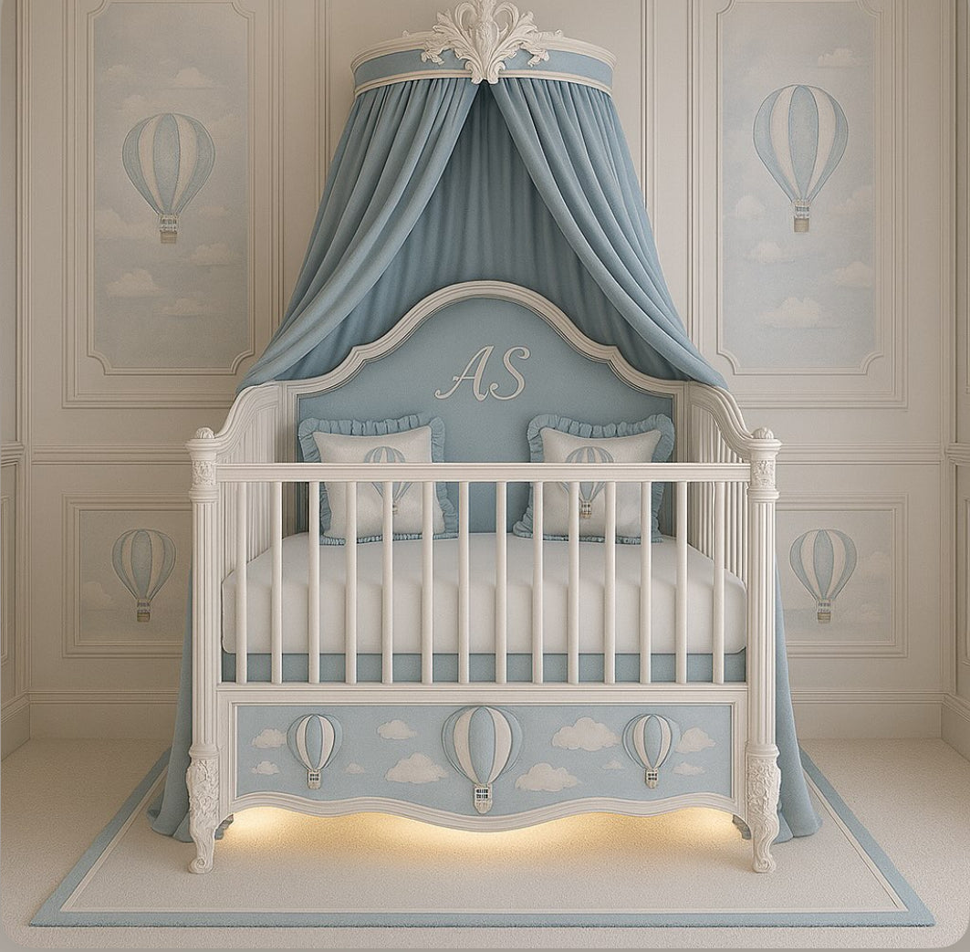 Dreamscape Air Balloon Cot Bed.