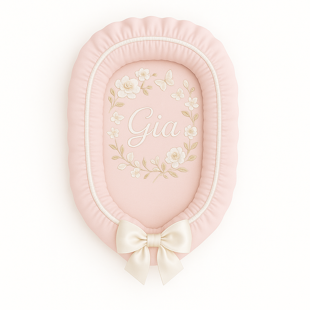 Bespoke personalised baby nest